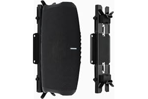 Puskaft Lautsprecher Wandhalterung für JBLFlip 6/Flip 5/Flip 4 für JBLCharge 5/4/3, Lautsprecher Ständer für 5,25 bis 7,38 Zoll Lautsprecher Lautsprecherregal Verwendung an Wand und Stativ