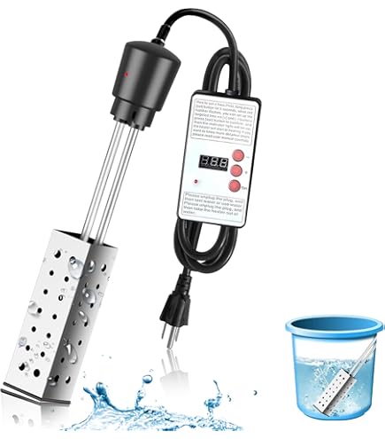 Hot Water Amazon Immersion Water Heater Bathtub Plug Gesail Bucket