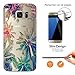 Produktbild c00596 - Beautiful Tall Palm Coconut Trees Paradise Tropical Island Design Samsung Galaxy S7 G930 Fashion Trend Leichtgewicht Hülle Ultra Slim 0.3MM Kunststoff Kanten und Rückseite Protection Hülle - Clear