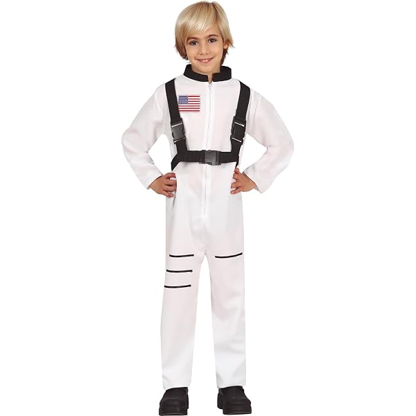 Deguisement Astronaute Enfant Costume de Fantaisie Combinaison Spatiale, Costume Espace Astronaute avec Casque et Gants pour Halloween Cosplay Carnaval Deguisement Astronaute Enfant Costume de Fantaisie Combinaison Spatiale, Costume Espace Astronaute avec Casque et Gants pour Halloween Cosplay Carnaval
