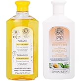 Camomila Intea Shampoo + Conditioner Blonde 2 x 250 ml with Chamomile | Cleanses, detangles and brings intense shine to blond