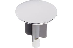 Sanitop-Wingenroth 65668 9 Korek do Umywalki, Chrom, 6.4 x 6.4 x 9.2 cm