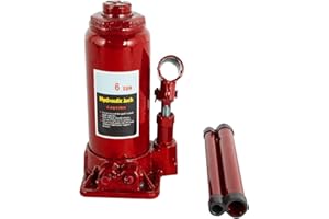 SAUDA Gato Hidráulico 6 T para Coche, 6000 kg