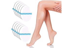 WOLAIYE Cuscinetti antisfregamento, per donne e uomini interni cosce protezione sfregamento, nastro traspirante (trasparente-12 pezzi)