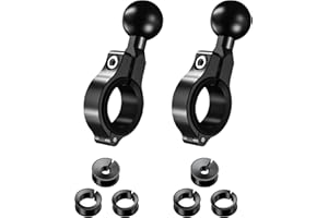 IHYTOON Soporte de bola de 1 pulgada compatible con Ram Mount Soporte para teléfono móvil Moto Bicicleta Accesorios Perfil de aluminio (R3-2)