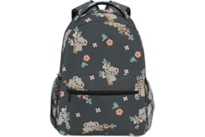 JUMPBEAR Backpacks School Bookbags Casual Daypack Travel Outdoor Backpack for Boys Girls Womens Mens Teenage Koala