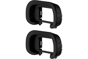 (2 Pack) JJC Soft Silicon Viewfinder Eyecup Eyepiece Compatible with Sony A1 II, A9 III, A7R V, A7 IV, A1, A7S III, Replace Sony FDA-EP19, FDA-EP21 Deep EyeCup