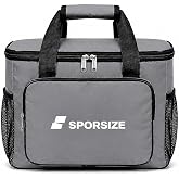 Sporsize 40 L Termal Soğutucu Buzluk &Ccedil;antası, Kamp Piknik Plaj ve Seyahat İ&ccedil;in