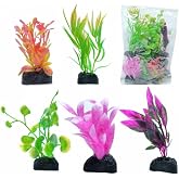 Plastik Yapay Akvaryum Bitkisi 8-10 Cm 12 Adet
