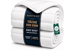 Täcke Tempererad - 100% Mikrofiber - Certifierad enligt Oeko-TEX® - Mjuk och Miljövänlig - 100% Återvunnen, Från Plastflaskor