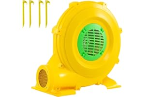 RELAX4LIFE Ventilatore Gonfiabile per Castello, Soffiatore Elettrico 350W-950W, con Cavo di Alimentazione, per Scivoli Acquatici, Giochi Gonfiabili Domestici e Commerciali