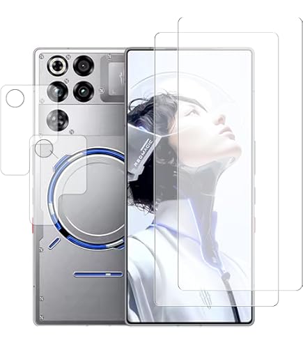 Kepuch Vetro Temperato 9H Per ZTE Nubia Z70 Ultra – 2 Pezzi, Trasparente E Anti Impronta