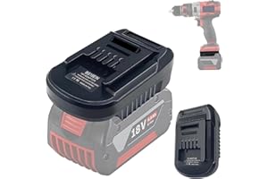 BS18EIN Akku-Adapter für Bosch GBA auf Einhell 18V Elektrowerkzeuge, TEPULAS Akku-Adapter für Bosch Blaue Werkzeugbatterie BAT609 BAT612 BAT618 für Einhell 18V Werkzeug