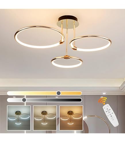 Verlicht je ruimte met de moderne ALAINA plafondlamp in mat grijs, inclusief dimfunctie en afstandsbediening. ✓ Snelle levering ✓ 2 jaar garantie