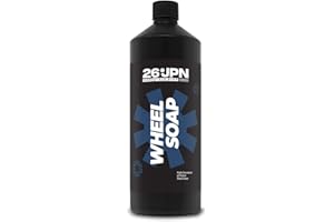 26JPN Wheel Soap - pH Neutral Dedicated Rim Cleaner, Safe for Polished, Painted, Lacquered, and Anodised Wheels (1000ml)