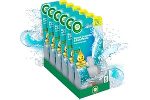 AIRWICK Air Wick Diffusore Elettrico di Oli Essenziali, 6 Ricariche per Diffusore Elettrico alla Brezza Oceanica e Sale Marino, Profumatore per Ambienti Elettrico con Oli Essenziali