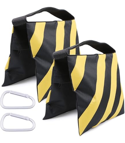 8 Sacchetti Di Sabbia Per Treppiedi - Avvolgenti, Portatili E Con Base Antiscivolo Per Attrezzature - Foto 6