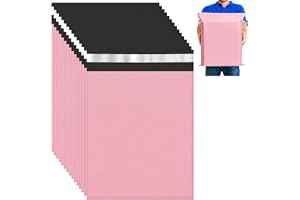 NETFLO fraktpåsar 50 stycken 30 x 40 cm självhäftande fraktpåsar rosa | Opake förpackningspåsar plast vattentäta och hållbara fraktförpackningar vinted för transport och förpackning
