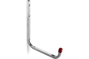 8 x OrgaTech Crochets Muraux 300 x 250 mm Crochets Universels Crochet de Montage Support Outils