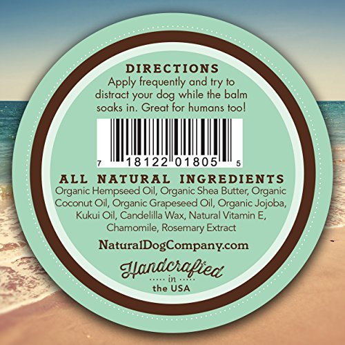 Natural Dog Company Snout Soother Dog Nose Balm for Chapped, Crusty