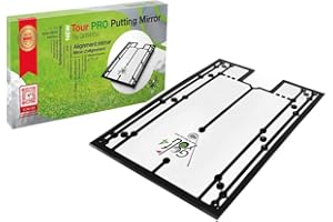 GOLF 4 YOU Golf Putting Trainer | Golf Miroir Alignement Putting - Golf Entrainement Putting, Corriger Votre Posture, Point de Contact & la Gestion de Votre Putt grâce à cet Accessoire de Golf Indispensable