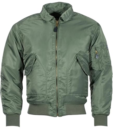 MFH CWU-Piloten-Jacke, schwarz, schwere Ausführung