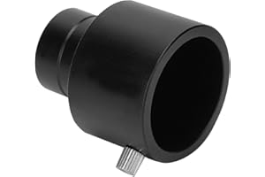 Topiky Telescopio astronomico Adattatore Convertitore ad Anello da 0,965 Pollici (24,5 mm) Interfaccia a 1,25 Pollici Adattatore per Montaggio a T Anello per telescopio Accessorio per oculare