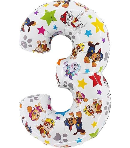Paw Patrol Marshall Riesen-Folienballon - 34 Zoll (86 Cm), Jumbo-Größe Für Kinderpartys