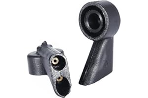 UNMOT 2 PCS Windscreen Spray Nozzle, Premium Rear Wiper Windscreen Spray Nozzle,Rear Washer Nozzle Jet Spray for A1 A3 A4 A6 Q3 QQ5 Q7 8P 8K9955985A