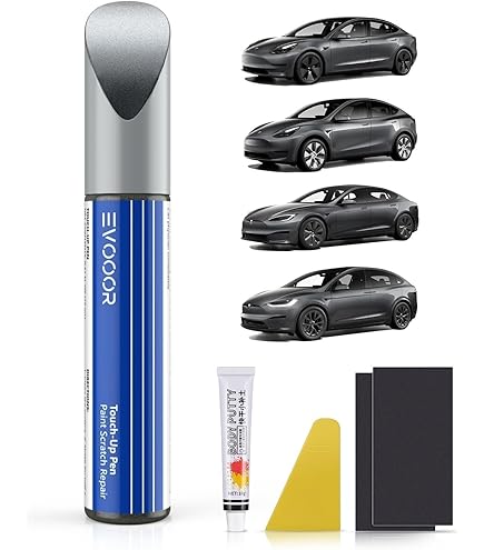 Stylo Correcteur De Peinture Auto Argenté - Pour Retoucher Rayures, 12ml, Avec Applicateur Et Vernis
