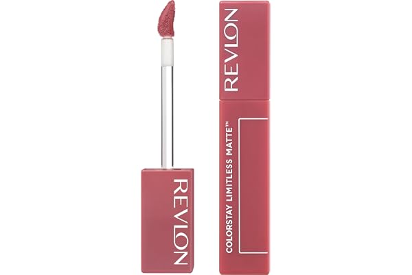 Revlon Rouge à Lèvres, ColorStay Limitless Matte Rouge à Lèvres liquide, Formule Vegan, Sans bavure, Longue tenue, Léger et Confortable, Waterproof, 006 Manifest, 5 ml