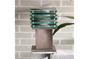 ZOREZA- Gate Light for Home Gate - Outdoor Lights for gate and Pillar - Waterproof Metal Warm White LED Lamp for Main Gate Light - Garden Patio Decoration (2)
