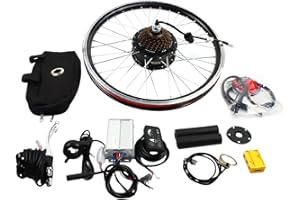 wanwanper 20'' E-bike Conversion Kit, E-bike Rear Wheel Conversion Kit, 250W 36V Electric Bike Conversion Kit with Brushless Toothed Motor, Electric Bike Retrofit Kit for 20 Inch Bikes