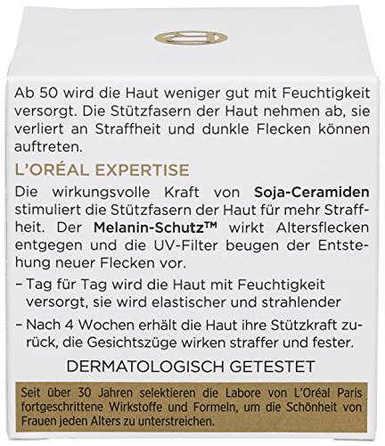 L’Oreal Paris Tagescreme Age Perfect Feuchtigkeit Soja Substanz-Stärkende Tagespflege 50ml - 5