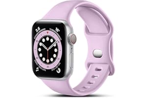CeMiKa kompatybilny z Paskiem do Zegarka Apple 38mm 40mm 41mm 42mm 44mm 45mm 49mm, Wymienne Paski z Miękkiego Silikonu Pasujące do iWatch SE/Series 8 7 6 5 4 3 2 1