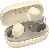 TOZO A1 Mini Wireless Earbuds Bluetooth 5.3 in Ear Lättviktshörlurar Inbyggd mikrofon, uppslukande premiumljud Långdistansans