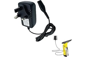 GYTFOG Charger for Karcher Window Vac Cleaners, for Karcher Window Cleaner Chargering, Charger for Karcher WV2 WV1 WV5 WV55 WV60 WV70, for Karcher Windows Vacuum Cleaner Charging,1.5M Cable