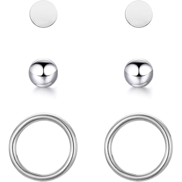 925 boucle d'oreille marguerite argentée, boucle d'oreille de