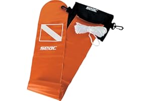 SEAC Boya Señalización Y Posicionamiento de Diseño Italiano, Unisex Adulto, Rojo