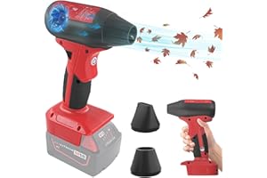 URUN Jet Dry Mini Blower for Milwaukee M18 18 V Battery, 130000 RPM 18 V Battery Blower, Portable Dust Blower, Air Blower Brushless for Cleaning PC, Keyboard and Car (No Battery)