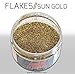 Produktbild Flakes Glitter Sun Gold 3 Unzen (85 Gramm) Automatik