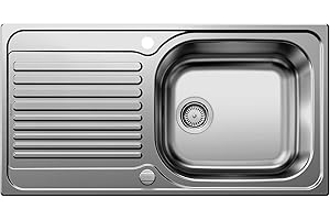 Blanco 514243 Tipo XL 6 S Évier de Cuisine Inoxydable, Acier Mat