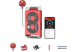 DALY Smart 20S BMS 72V 100A med WiFi-modul och CAN 485 kommunikationsskyddskort för litiumjonbatteripaket (20S 72V Smart BMS+