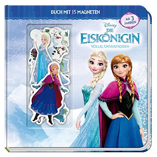 Preisvergleich Produktbild Disney Die Eiskönigin: Buch mit 15 Magneten