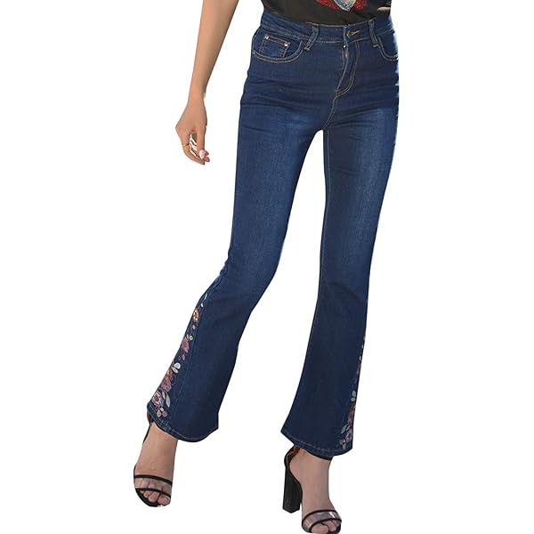 Jeans Donna Vita Alta Strappati - Taglio Dritto, Asimmetrici, Denim Morbido, Casual - Foto 6