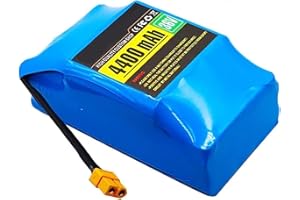 STDPCXZ Batterie Lithium-ION 36 V 4400 Mah 10S2P pour Vélo Électrique, 36V 4,4 Ah Batterie Compatible avec Les Hoverboards Et Scooters Électriques