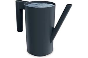 ‎PECZEKO PECZEKO Gießkanne 2,0 Liter für Haus & Garten - aus robustem Kunststoff - giesskanne zur einfachen Bewässerung von Blumen, Pflanzen und zimmerpflanzen 1er-Set (1 Pack) Anthrazit