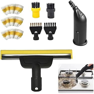 4 stuks borstels accessoires stoomreiniger voor Kärcher SC1 SC2 SC3 SC4 SC5, Kärcher voegenborstels voor keuken, meubels, badkamer, tapijten