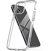 Coverzone iPhone 15 İle Uyumlu Kılıf Crystal Clear İnce Hissiyat, Slot ve Tuşlara Rahat Erişim, Sert Plastik Şeffaf İphone 15