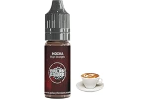 GALAXEJUICE Mocha High Strength Flavouring - 230+ Flavours - Galaxy Food Flavours - 50ml Bottle